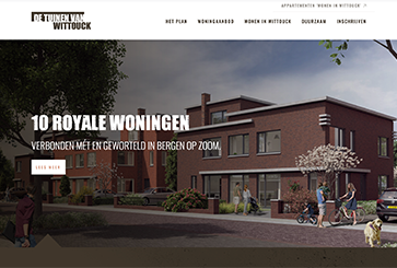 Website De Tuinen van Wittouck